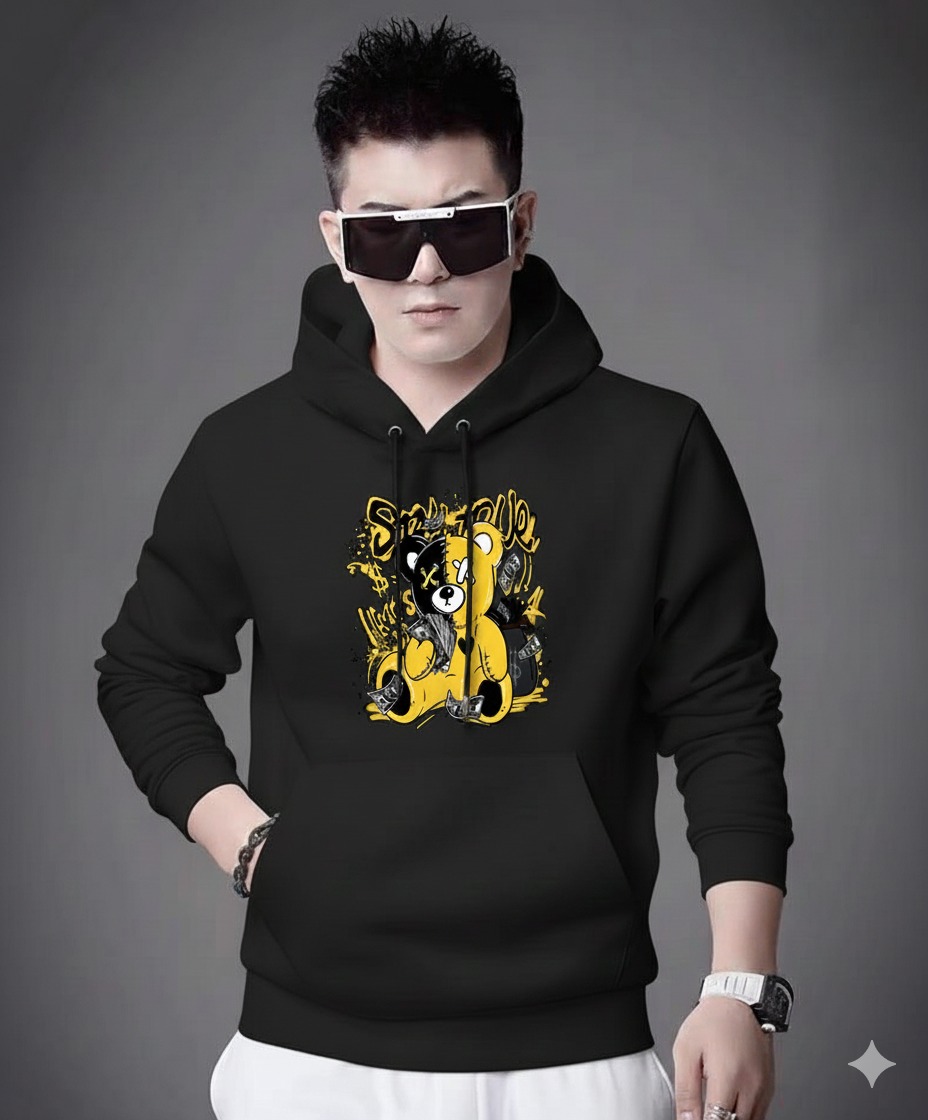 Picture of Mens Cotton Fabeic Hoodie For  H-479