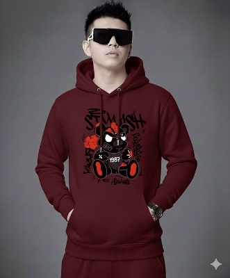 Picture of Mens Cotton Fabeic Hoodie For  H-488