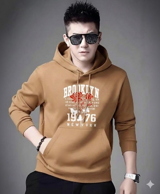 Picture of Mens Cotton Fabeic Hoodie For  H-491
