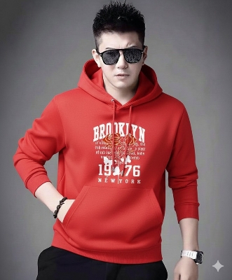 Picture of Mens Cotton Fabeic Hoodie For  H-492