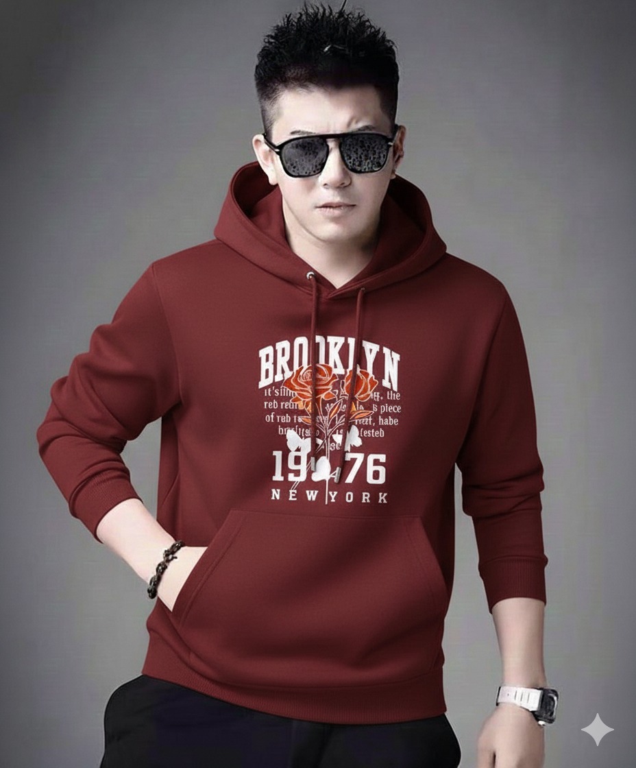 Picture of Mens Cotton Fabeic Hoodie For  H-495