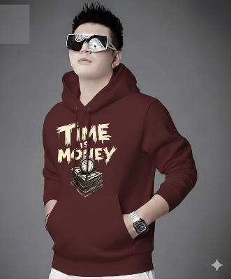 Picture of Mens Cotton Fabeic Hoodie For  H-496