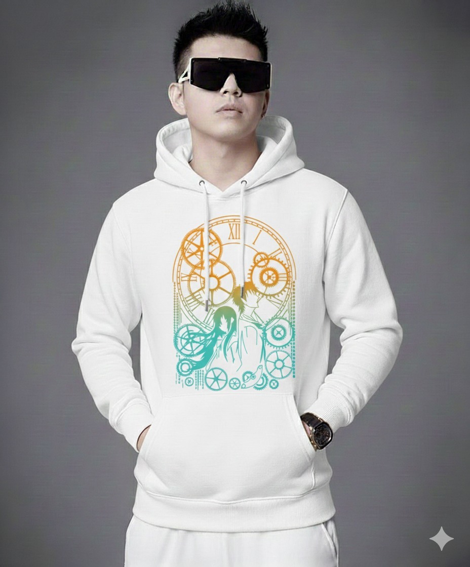 Picture of Mens Cotton Fabeic Hoodie For  H-499