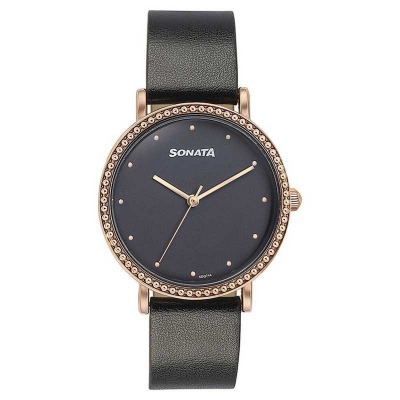 Picture of Sleek Black Dial Analog Watch