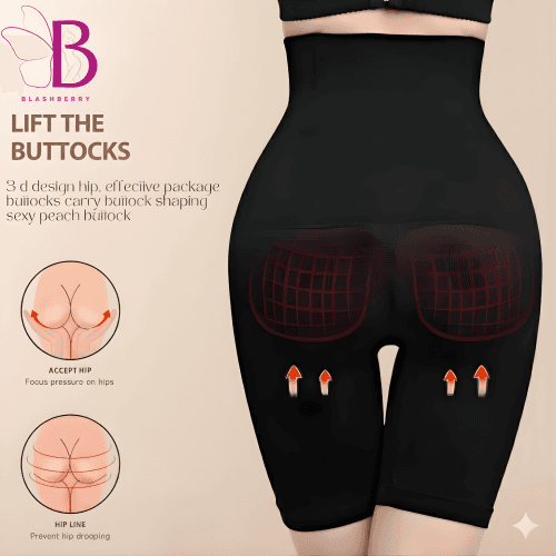 Picture of Seamless Shaper Women High Waist Sexy Slimming Panty Tummy Control Shapewear Underwear