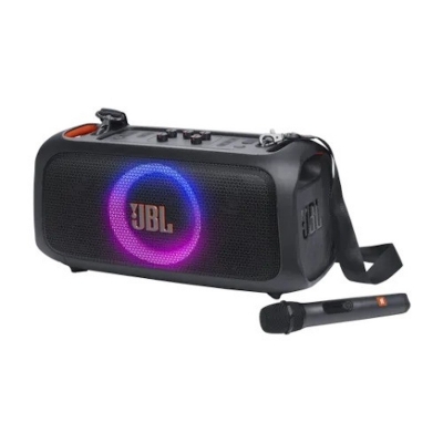 Picture of JBL PartyBox On-The-Go Portable Party Speaker with Microphone