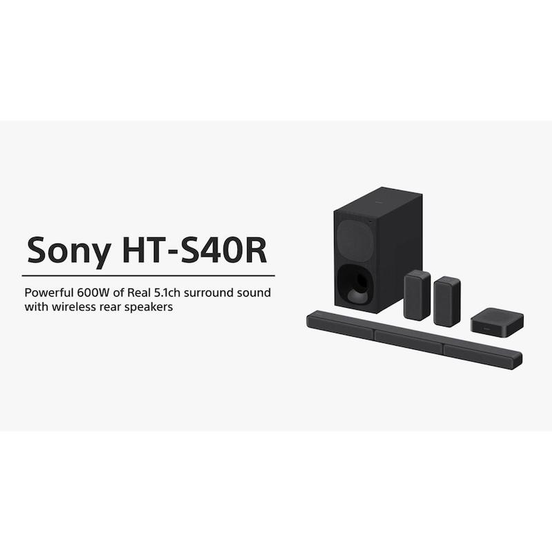 Picture of Sony HT-S40R Real 5.1ch Dolby Audio Home Theater Soundbar