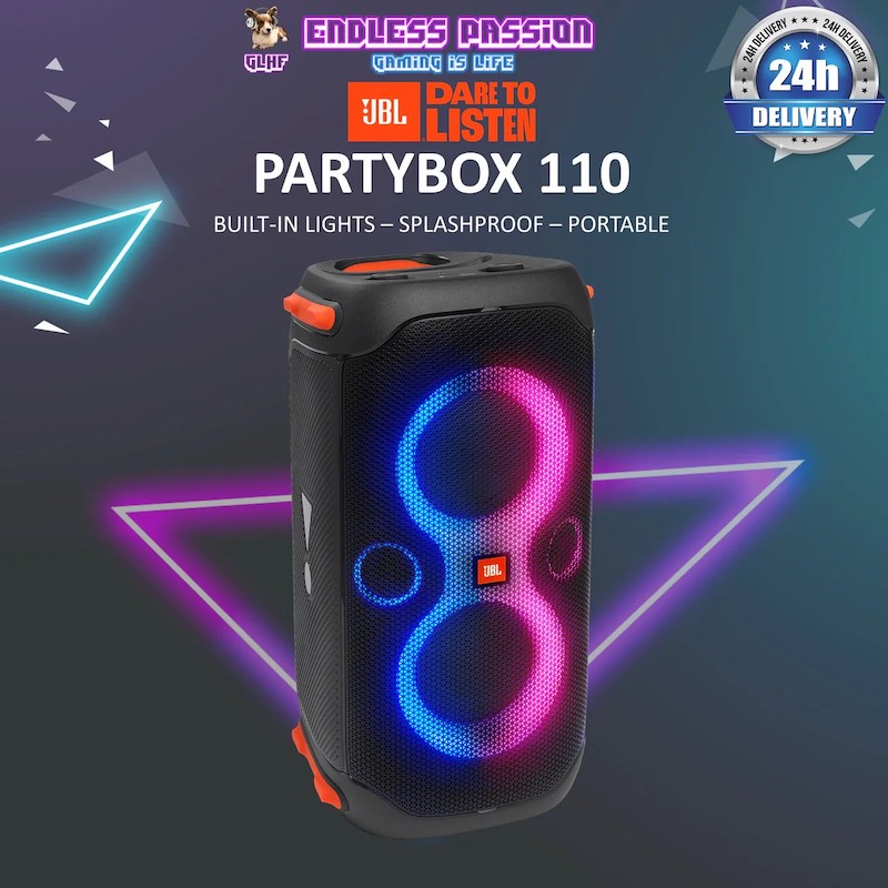 Picture of JBL PartyBox 110 Portable Party Speaker