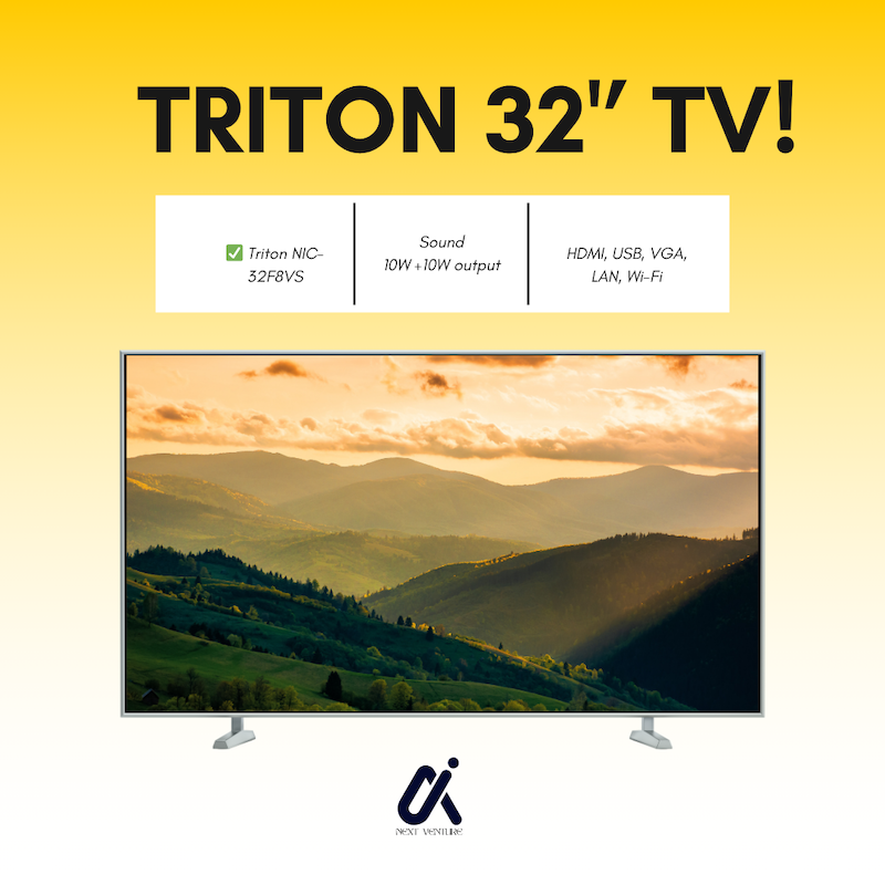 Picture of Triton NIC-32F8VS 32" Voice Control LED Smart TV