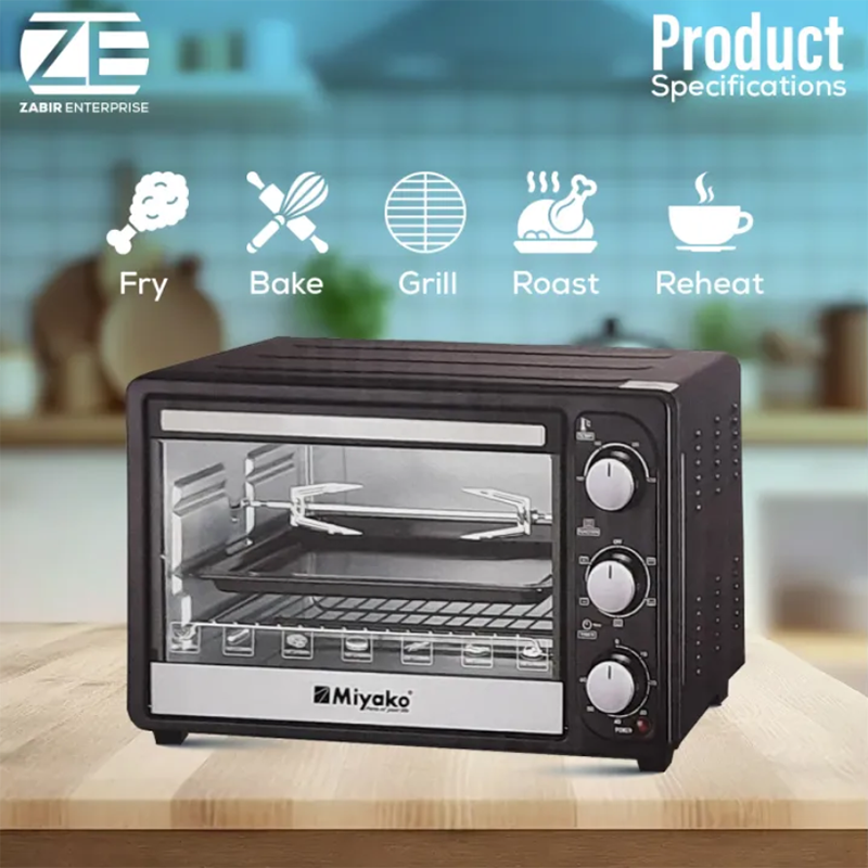Picture of Miyako MT-280R Electric Toaster Oven (28 Liters)