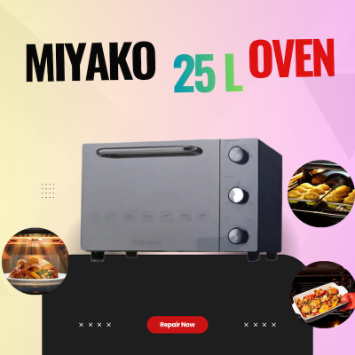 Picture of Miyako 25 Liter Convection Electric Oven MT-25DBL