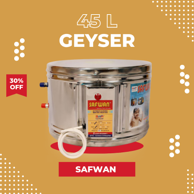 Picture of 45 Liter Safwan Automatic Electric Geyser