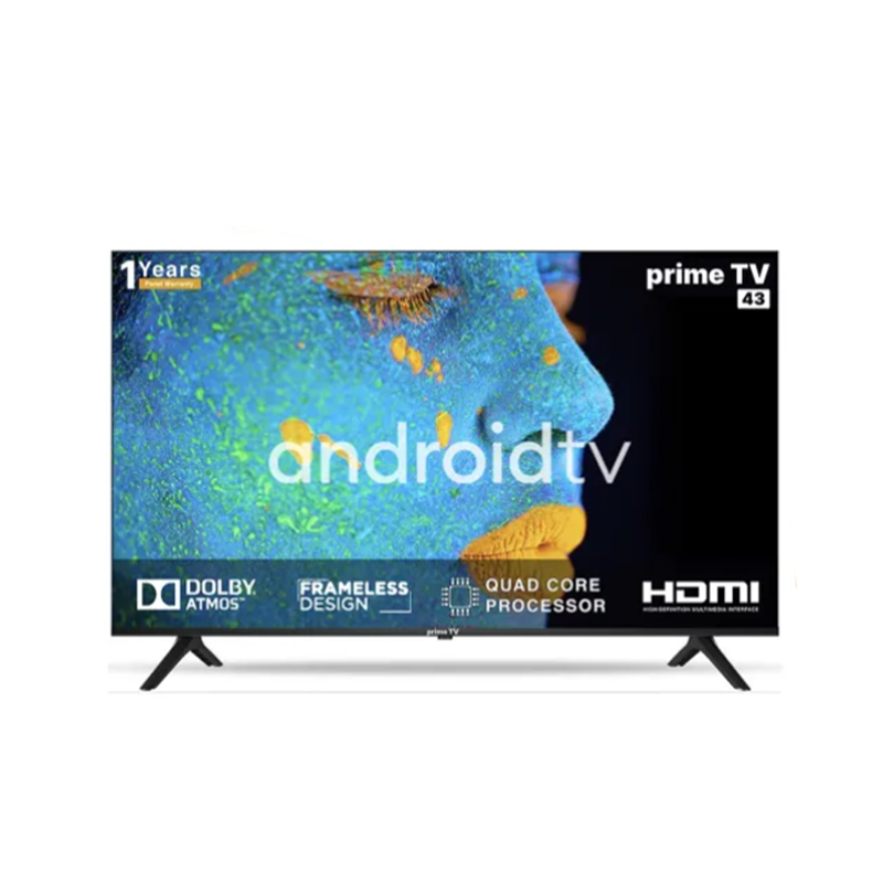 Picture of prime TV 43" TV FHD Frameless Voice Control Android Smart TV