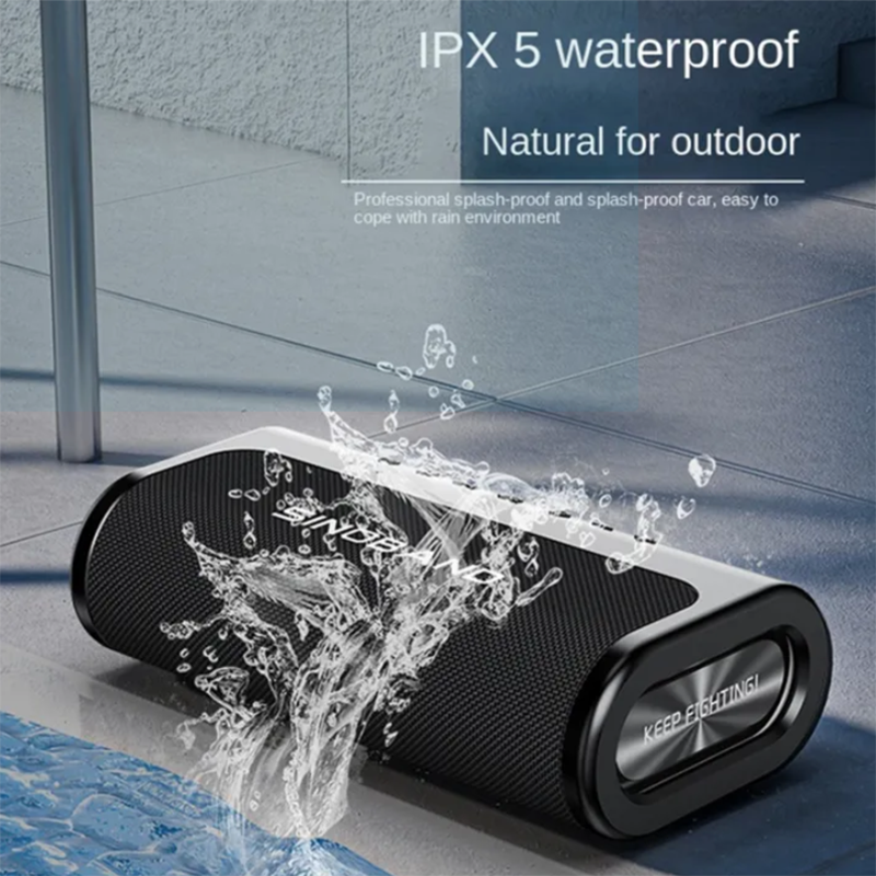 Picture of Wireless Speakers Bluetooth-Compatiable Outdoor Waterproof 80W High Bass Speakers