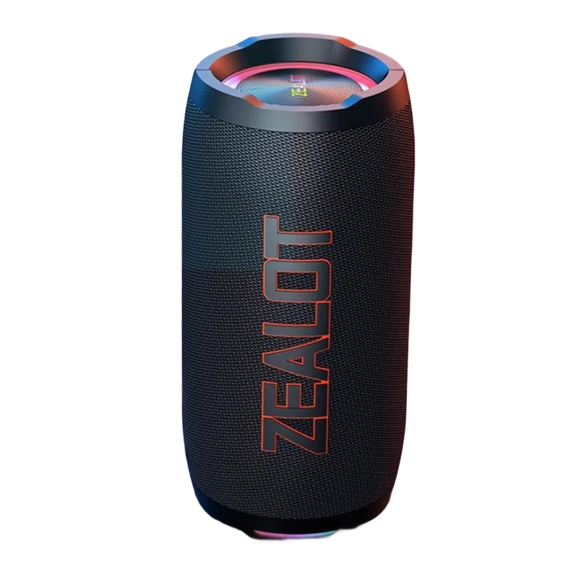 Picture of ZEALOT S76 Portable Wireless Speaker - 50W High Power, RGB Light Effect, Perfect for Parties