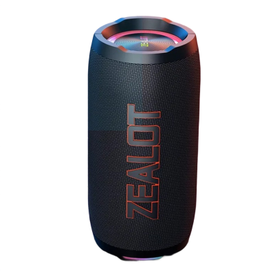 Picture of ZEALOT S76 Portable Wireless Speaker - 50W High Power, RGB Light Effect, Perfect for Parties