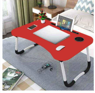 Picture of waterproof table most  best portable laptop table babys study table kids item man item man item women item  Computer Laptop Desk Small Foldable Multi-Function Bed Desk Simple Dormitory Lazy Table Bed with Laptop Table-Ivory