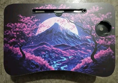 Picture of waterprof table  unique  premium kids study table laptop table also  man item for crazzy Computer Laptop Desk Small Foldable Multi-Function Bed Desk Simple Dormitory Lazy Table Bed with Laptop Table-Green