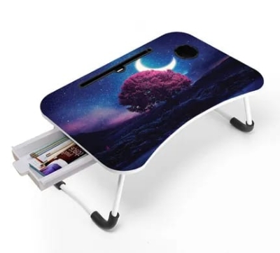Picture of waterproof stiker table unique  portable study table unique portable laptop table  babys item babys item man item women  Computer Laptop Desk Small Foldable Multi-Function Bed Desk Simple Dormitory Lazy Table Bed with Laptop Table-Avocado