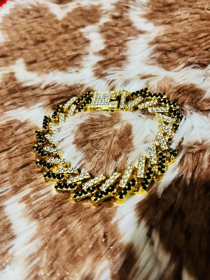 Picture of Fashionable Twisted Healthy Magnetic Bracelet Therapy Magnets Bracelets-Beige,16 CM