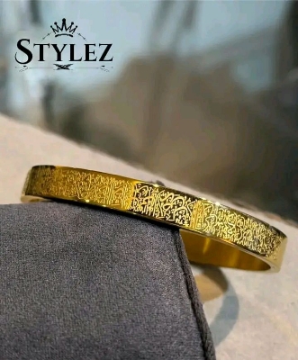 Picture of New style Men Cuban Link Chain Bracelet Shiny Rhinestone Inlaid Bangle Jewelry update on soha shop-Violet,17 CM