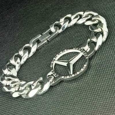 Picture of New style Men Cuban Link Chain Bracelet Shiny Rhinestone Inlaid Bangle Jewelry update on soha shop-Black,17 CM