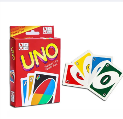 Picture of big big size  card  Uno Card Big Size-108 Pcs -Multicolor - Pokemon Cards-Multicolor