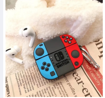 Picture of vairal (Only Cover) Transparent Earphone Case For Apple Airpods Pro and pro 2nd Gen Premium Earbuds Protective Cover-game