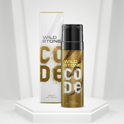Picture of WILD STONE CODE PERFUME BODY SPRAY GOLD 120 ML