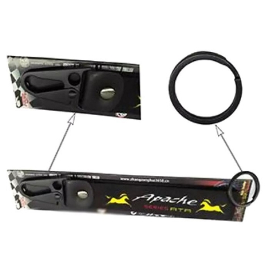 Picture of New Apache Key Ring For Bike Riders - Black - Key Ring - চাবির রিং