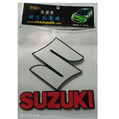 Picture of LOGO Reflective Emblem Decal Car Bike Sticker Logo (5x5 Inch)