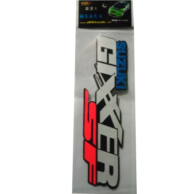 Picture of LOGO Reflective Emblem Decal Car Bike Sticker Logo (5x5 Inch)