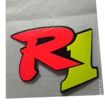 Picture of LOGO Reflective Emblem Decal Car Bike Sticker Logo (5x5 Inch)