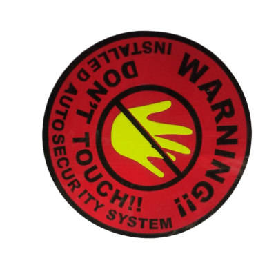 Picture of LOGO Reflective Emblem Decal Car Bike Sticker Logo (5x5 Inch)