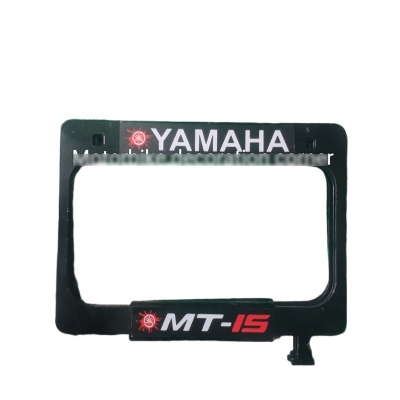 Picture of License plate Cover Number Plate Metal catching cover for -YAMAHA-MT-15.