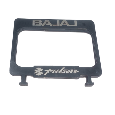 Picture of Number Plate Metal catching cover new update product(Bajaj-Pulsar)