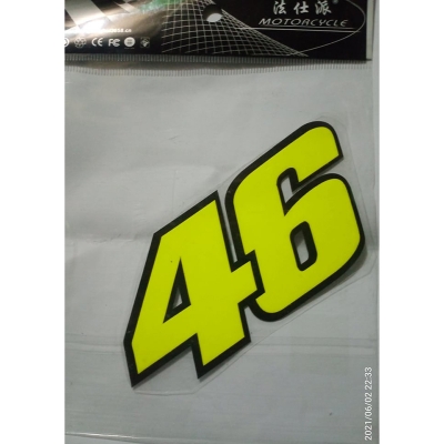 Picture of LOGO Reflective Emblem Decal Car Bike Sticker Logo (5x5 Inch)