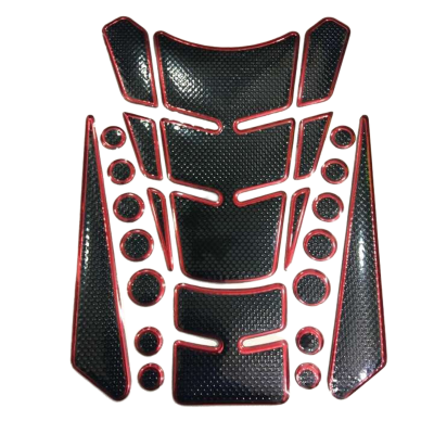 Picture of UNIVERSAL Carbon Fiber Tank Pad Protector Sticker For Motorcycle Tank Protector