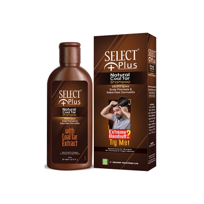 Picture of Select Plus Natural Coal Tar Shampoo - 75ml