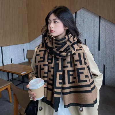 Picture of Winter Woolen Scarf, Soft Muffler Stylish Fashion Scarf For Men And Women