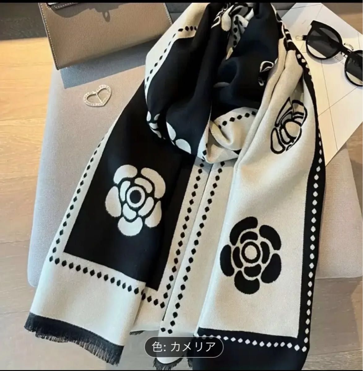 Picture of Winter Woolen Scarf, Soft Muffler Stylish Fashion Scarf For Men And Women