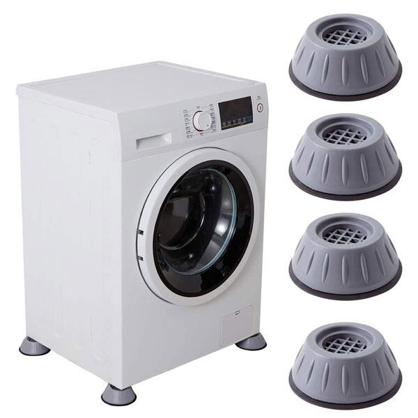 Picture of 4Pcs Anti Vibration Feet Pads Washing Machine Rubber Mat Anti-Vibration Pad Dryer Non-Slip Universal Fixed Washing Machine Stand