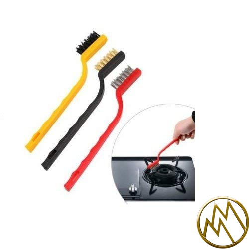 Picture of Set Of 3 Pcs Mini Wire Brush Cleaning Tool Kit Brush - Kitchen Accessories