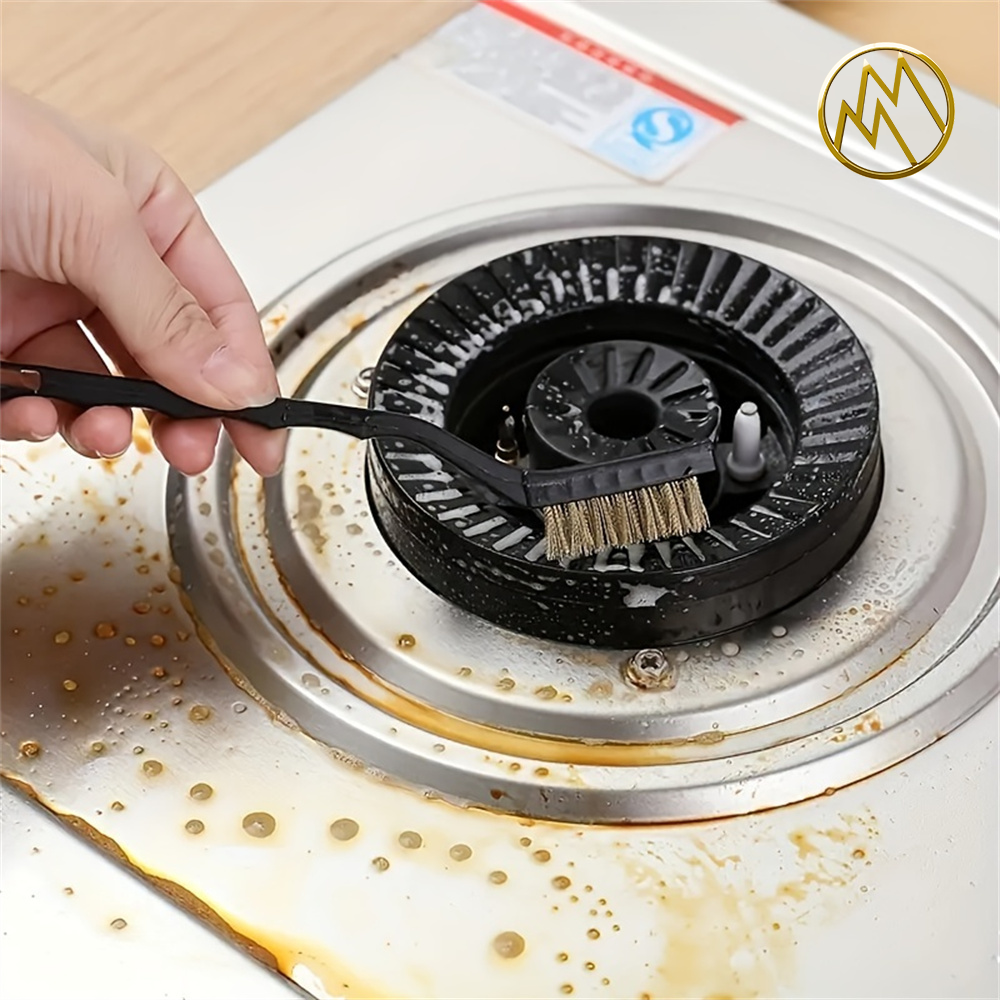 Picture of Set Of 3 Pcs Mini Wire Brush Cleaning Tool Kit Brush - Kitchen Accessories