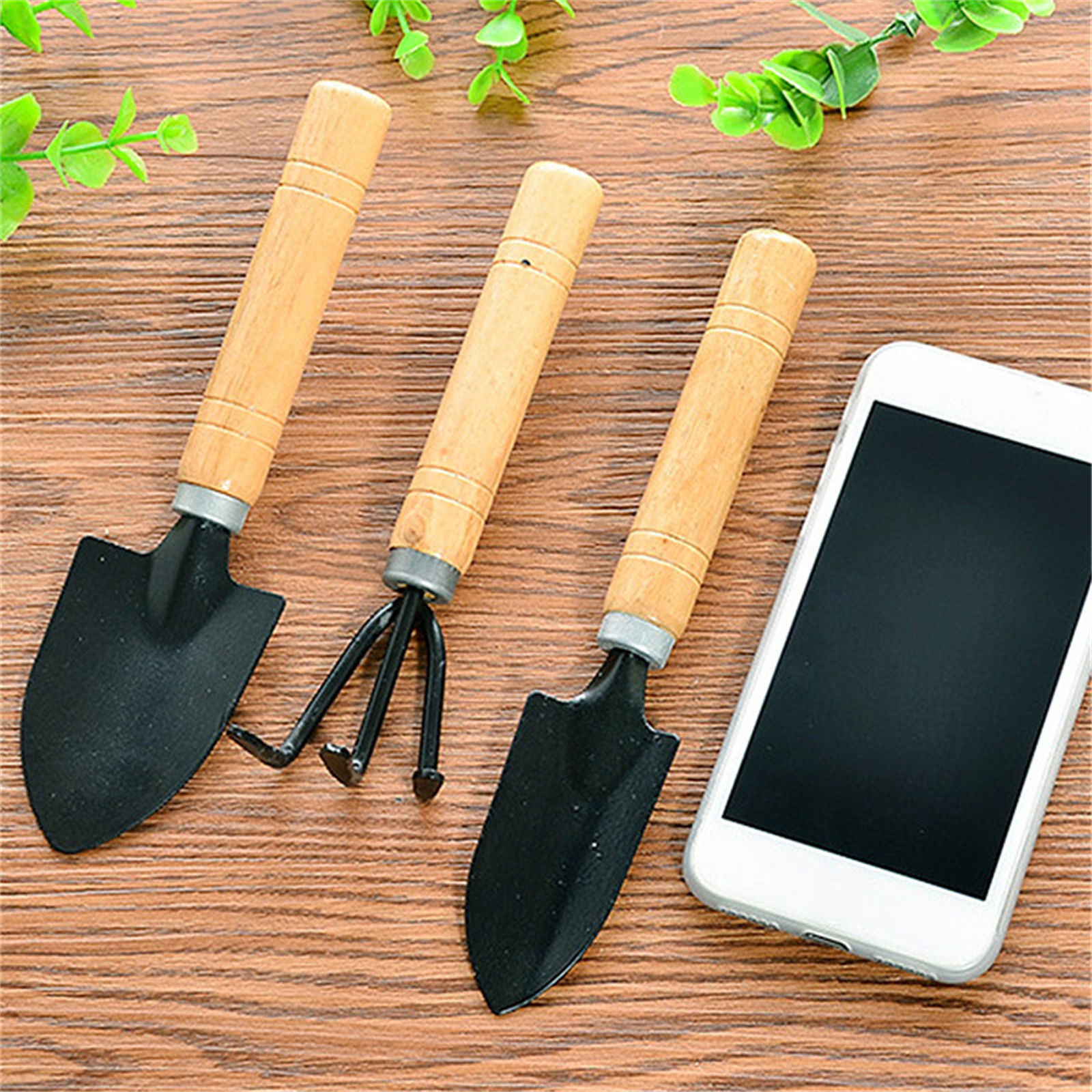 Picture of Hand Tools for Planting and Growing, Garden Shovel, Wide Narrow, Useful, for Planting, Soil, for Family, 3pcs