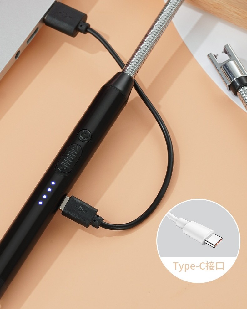 Picture of Rechargeable Kitchen Workpiece Portable Intelligent Pulse Igniter Electric Arc BBQ Lighters