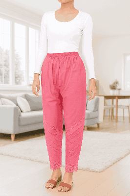 Picture of Womans Flexible Cotton Pyjama Suti Kaporer Salwar. 