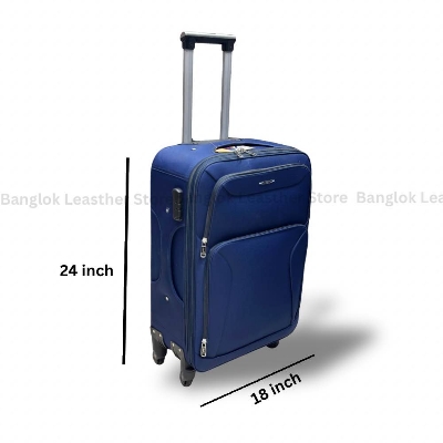Picture of 24 Inch Premium Travel Trolley Bag | Lightweight Durable Luggage with 360° Wheels | Large Capacity Suitcase for Men & Women | Perfect for Long Tours & Air Travel