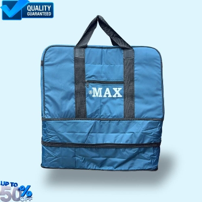 Picture of MAX Large Capacity Clothes Storage Bag – Foldable Wardrobe Organizer with Zipper | Heavy Duty Fabric Garments Bag for Home Storage