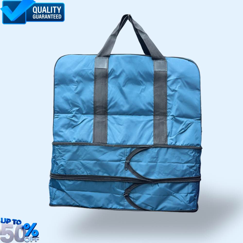 Picture of MAX Large Capacity Clothes Storage Bag – Foldable Wardrobe Organizer with Zipper | Heavy Duty Fabric Garments Bag for Home Storage